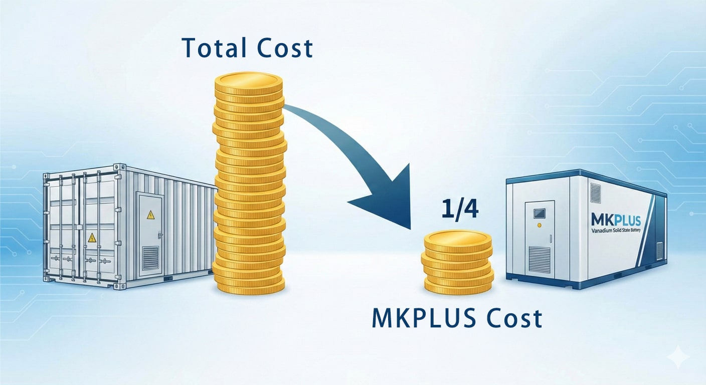 Storage system cost reduced by 75%